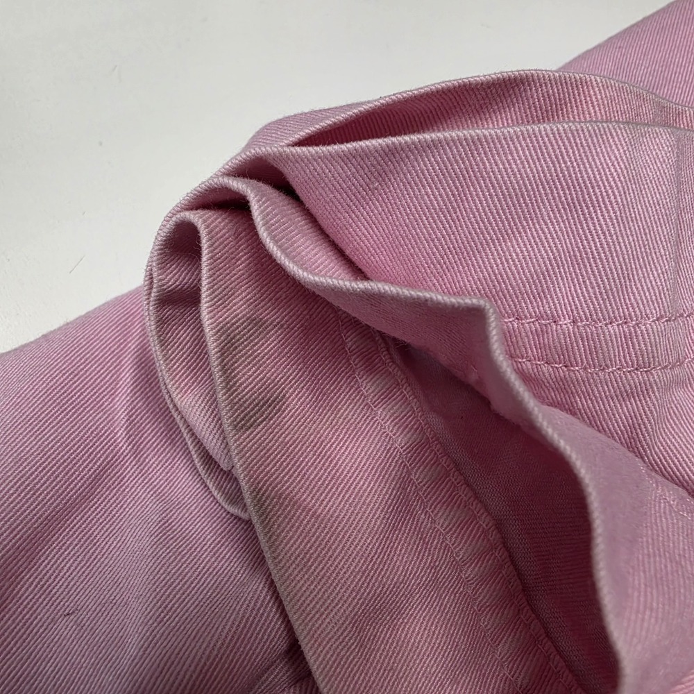Lauren Ralph Lauren Pink Cargo Cropped Pants Women's Size 6 Wide Leg Utility - Picture 8 of 8